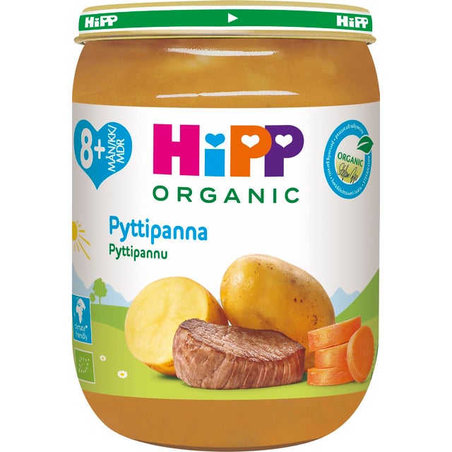 Hipp Pyttipanna 8+ månader 190g