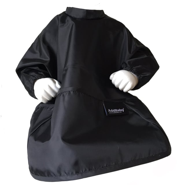 AddBaby Haklapp med ärm Svart