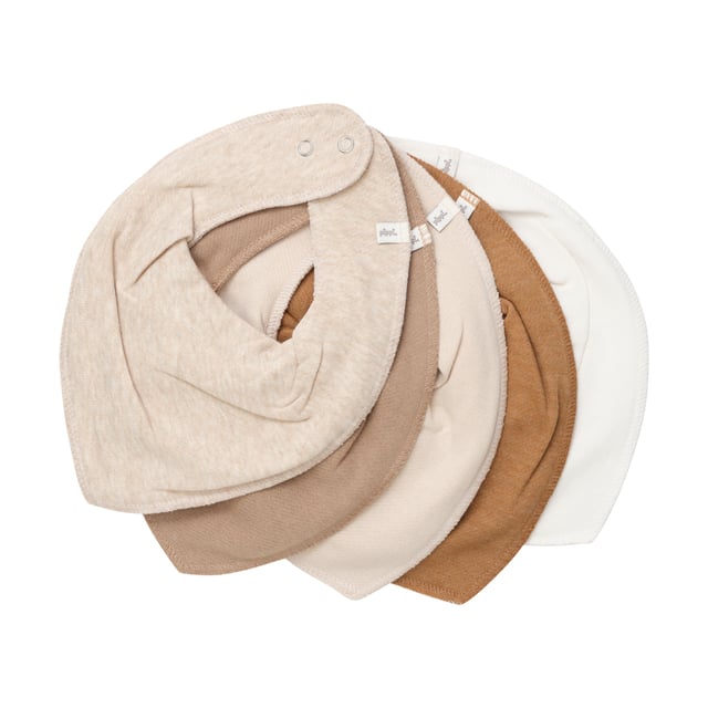 PIPPI Bandana Bib Aolid Rainy Day Onesize 5 st