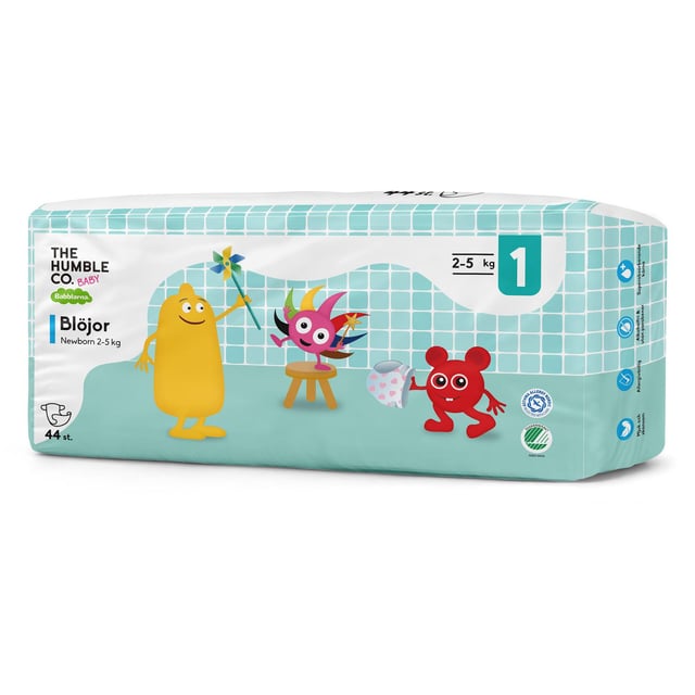 Babblarna Blöja Storlek 1 Newborn 2–5 kg