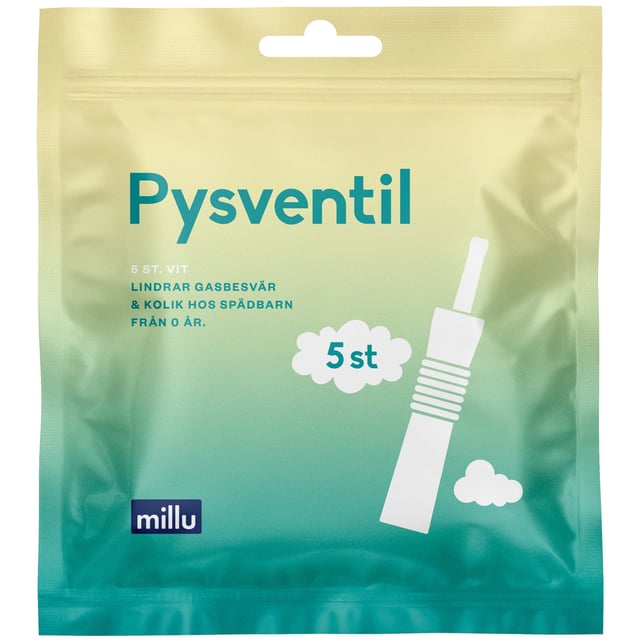 Millu Pysventil 5 st
