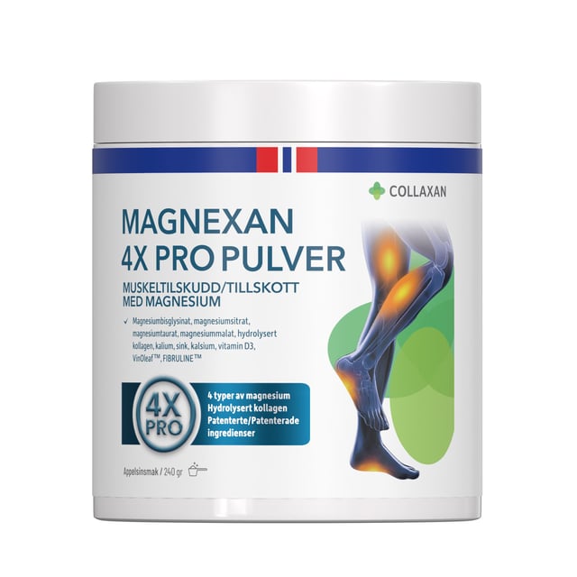 Collaxan Magnexan 4 x PRO pulver 240 g