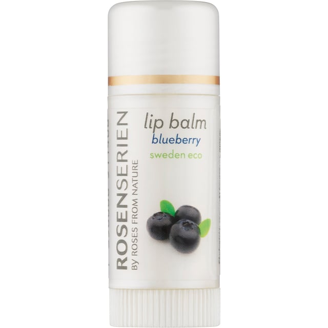 Rosenserien Lip Balm Blåbär 7,5 ml