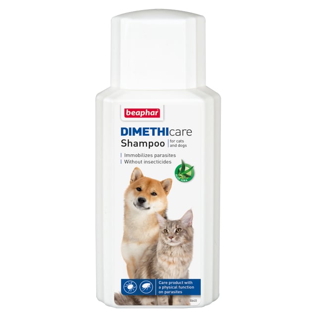 Beaphar Fästingmedel Dimethicare Schampo hund/katt 200 ml