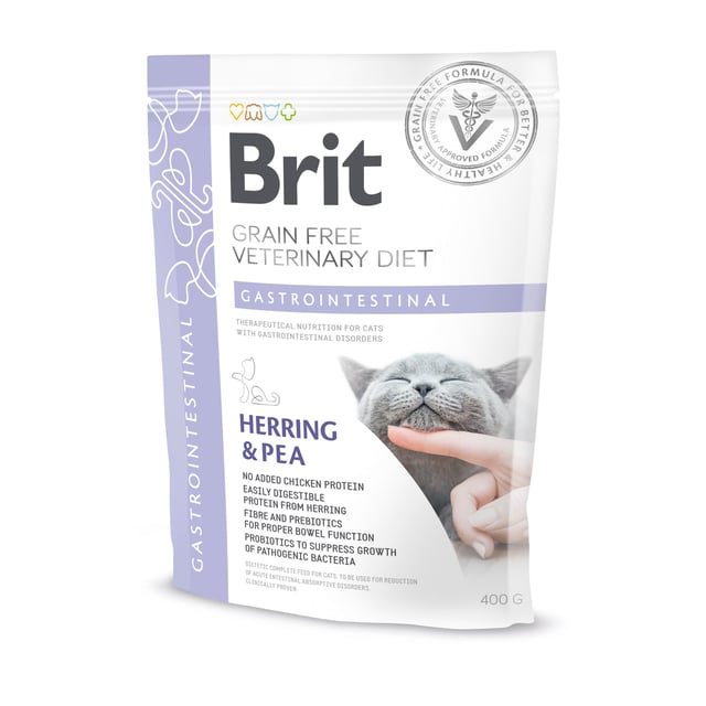Brit Veterinary Diet Brit Grain-Free Vet Diets Cat Gastrointestinal 400 g