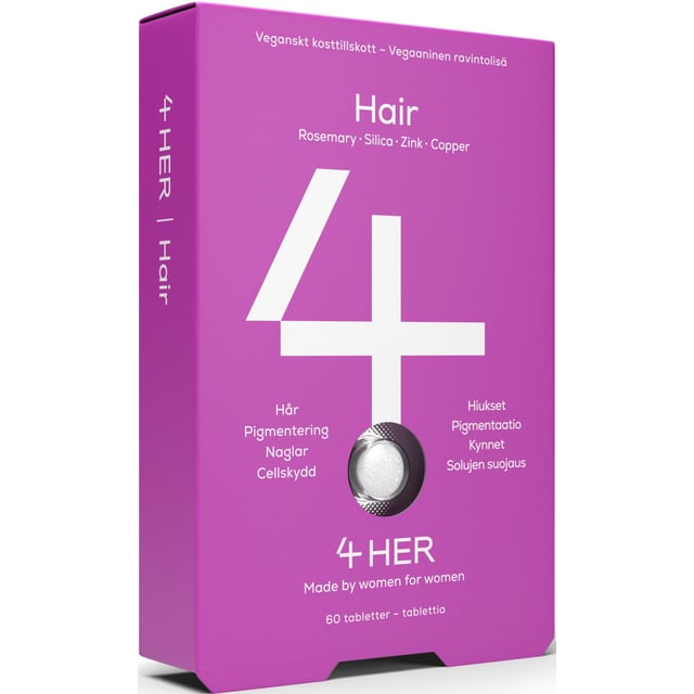 4Her Hair Kosttillskott 60 tabletter