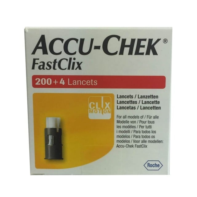 Accu-Chek FastClix Lancetter 204 st