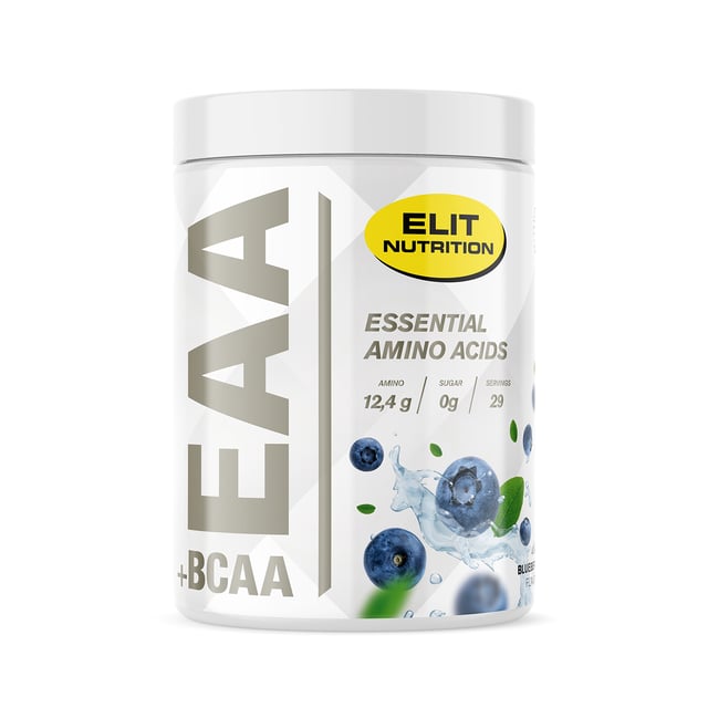 Elit Nutrition EAA + BCAA Med Elektrolyter Blåbär 400 g