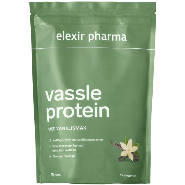 Elexir Pharma Vassleprotein Vanilj 750 g