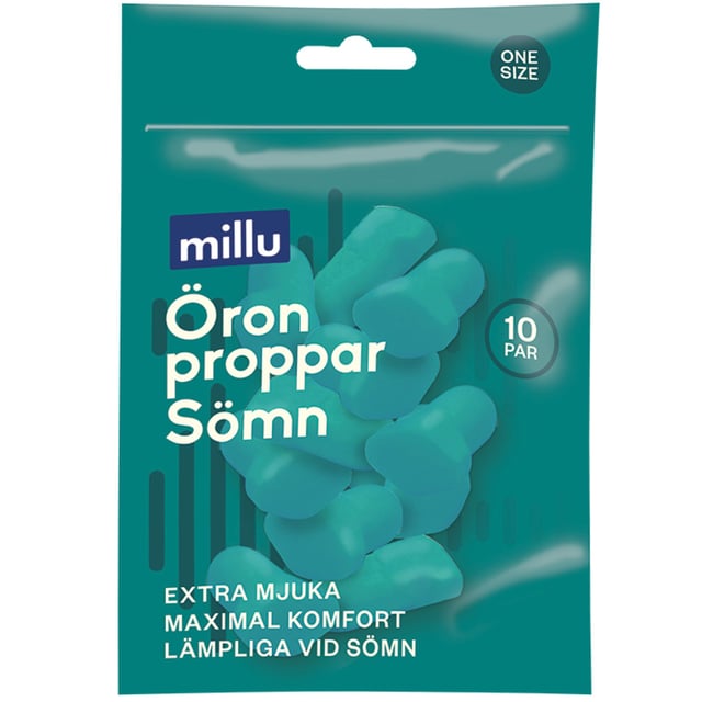 Millu Öronproppar Sömn 10 par