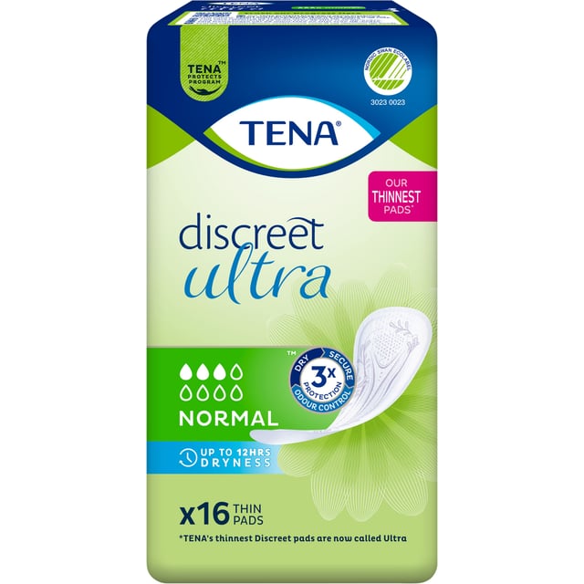 TENA Discreet Ultra Binda Normal 16 st