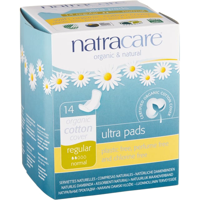 Natracare Binda Ultra Normal med vingar 14 st