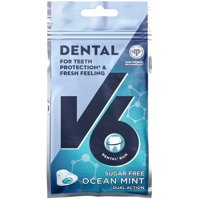V6 Dental Dual Action Ocean Mint 30 g