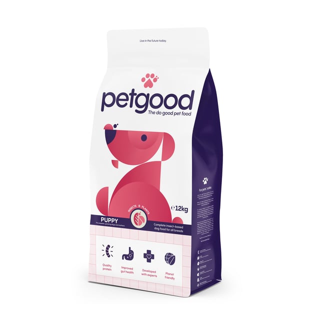 Petgood Insektsbaserat Premiumfoder Valp 12 kg