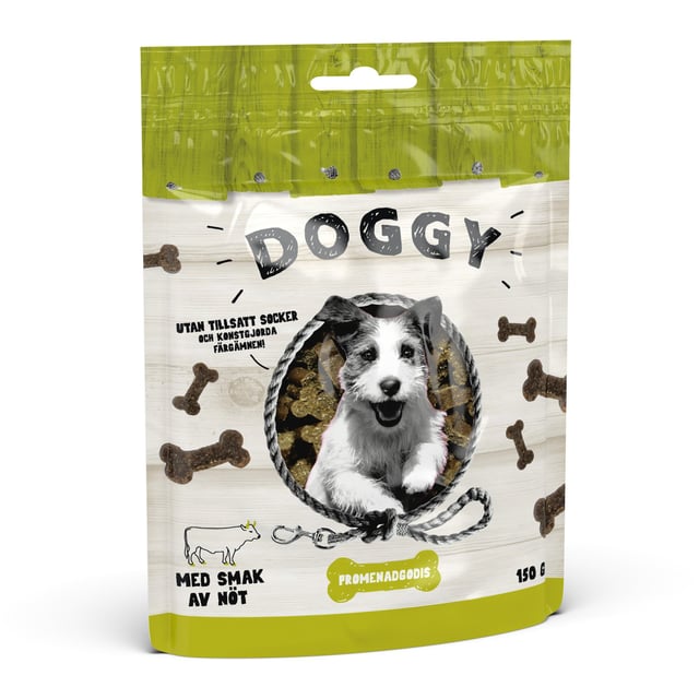 DOGGY Promenadgodis Nöt 150 g