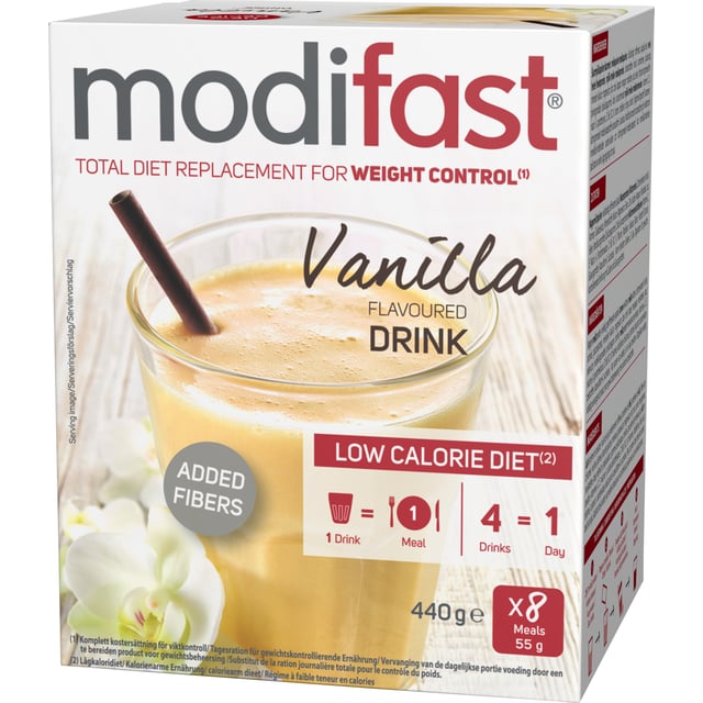 Modifast LCD Vanilla Flavoured Drink 8 x 55 g