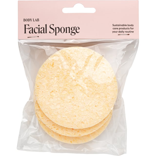 BODY LAB Facial Sponge 3 st