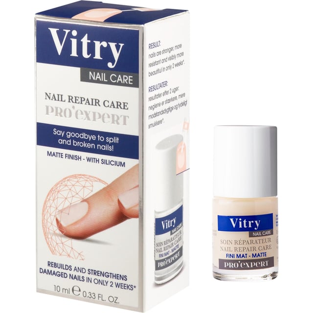 Vitry Nail Repair Care Pro Expert Matte Finish Nagelvård 10 ml