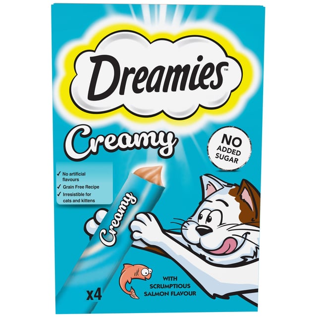 Dreamies Creamy Salmon 4 st