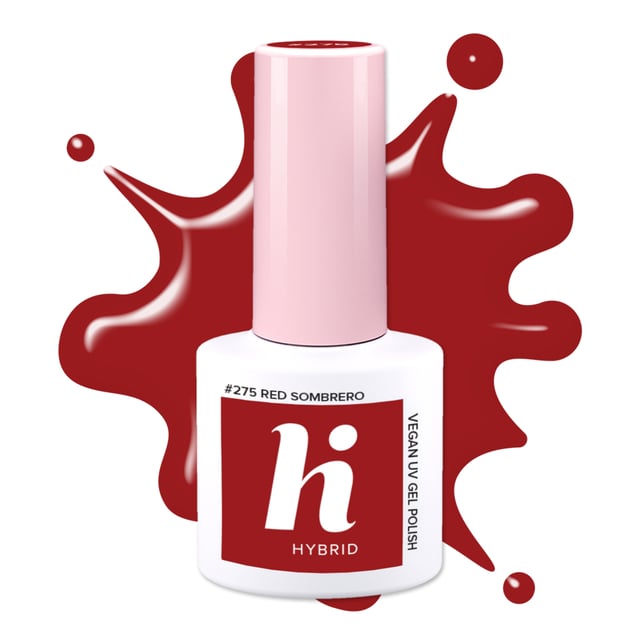 hi hybrid #275 UV Gel Polish Red Sombrero 5 ml