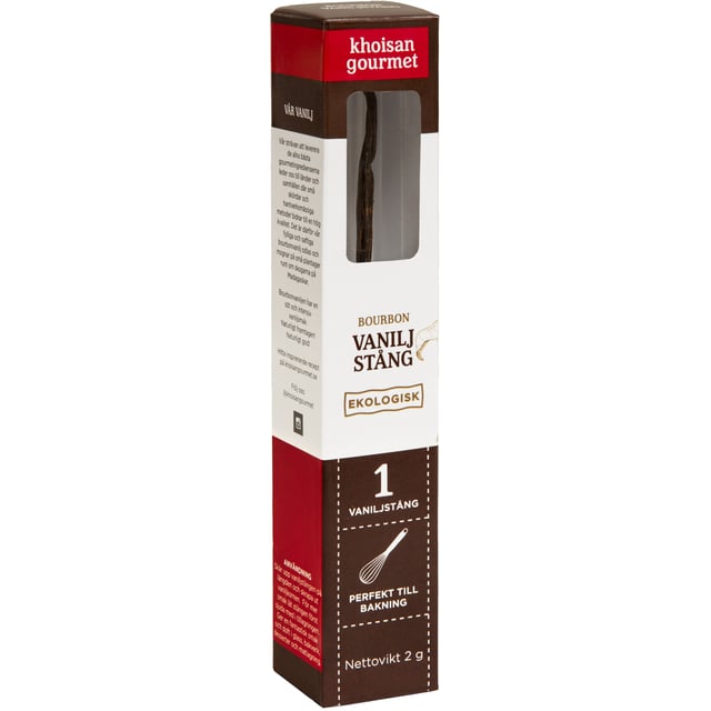 Vaniljstång Bourbon Eko 2g