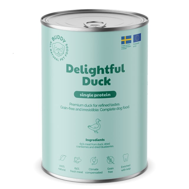 Buddy Pet Foods Delightful Duck 400 g