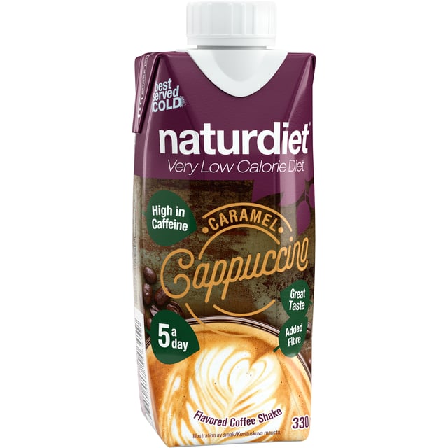 Naturdiet VLCD Caramel Cappucino Shake 330 ml