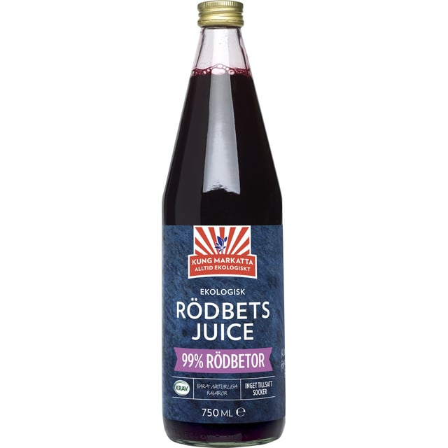 Kung Markatta Ekologisk Rödbetsjuice 750 ml