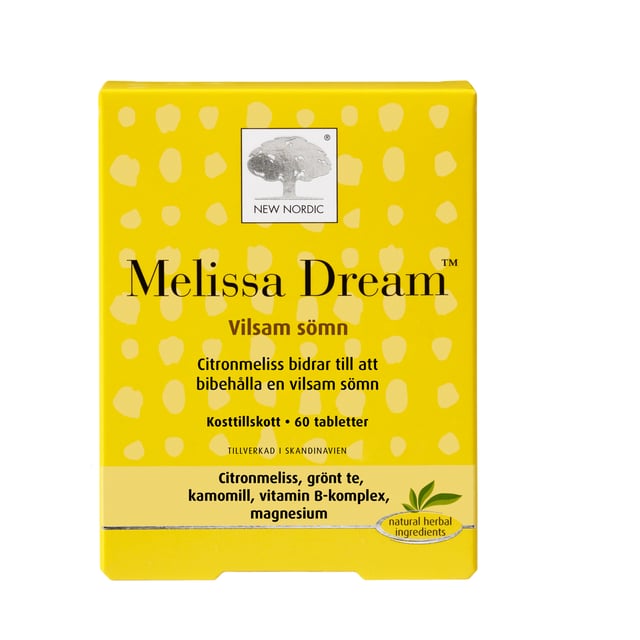 Melissa Dream kosttillskott 60 st