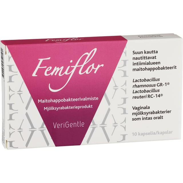Femiflor Mjölksyrabakterier 10 kapslar