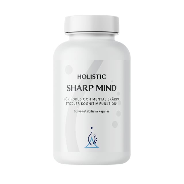 Holistic Sharp Mind 60 vegetabiliska kapslar