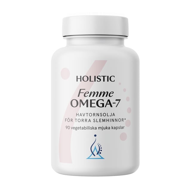 Holistic Femme Omega-7 Havtornsolja 90 kapslar
