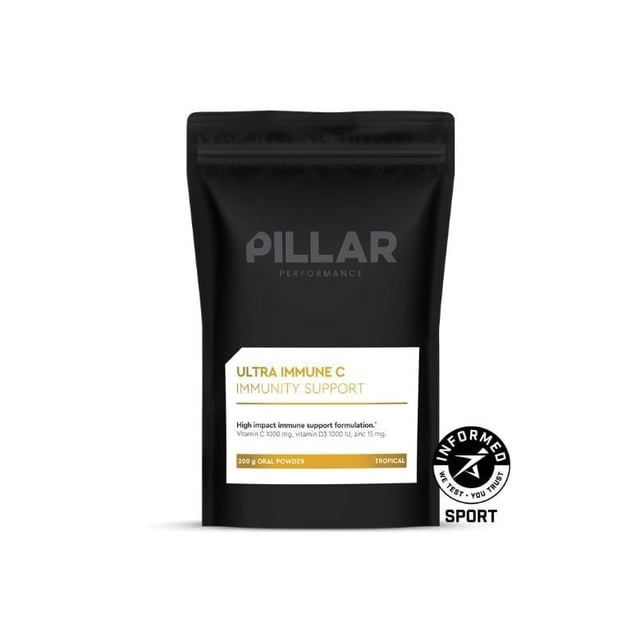Pillar Performance Ultra Immune C Powder Tropical Pouch 200g