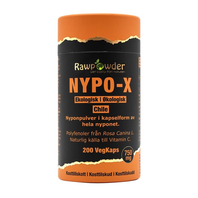 Rawpowder Nypo-X 750 mg 200 VegKaps