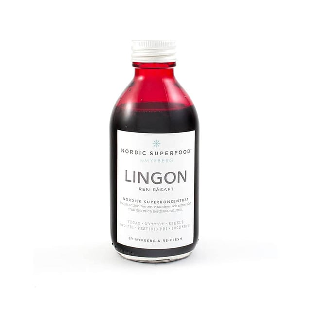 Nordic Superfood by Myrberg Lingon Raw Juice Koncentrat 195 ml