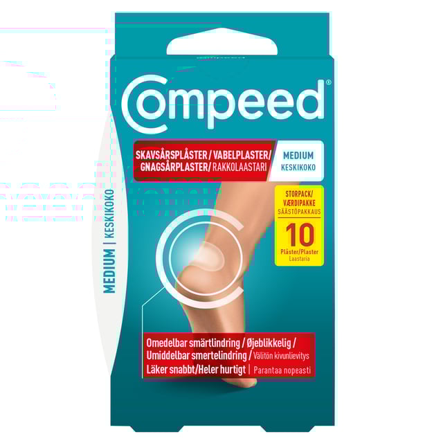 COMPEED Skavsårsplåster Medium 10 st