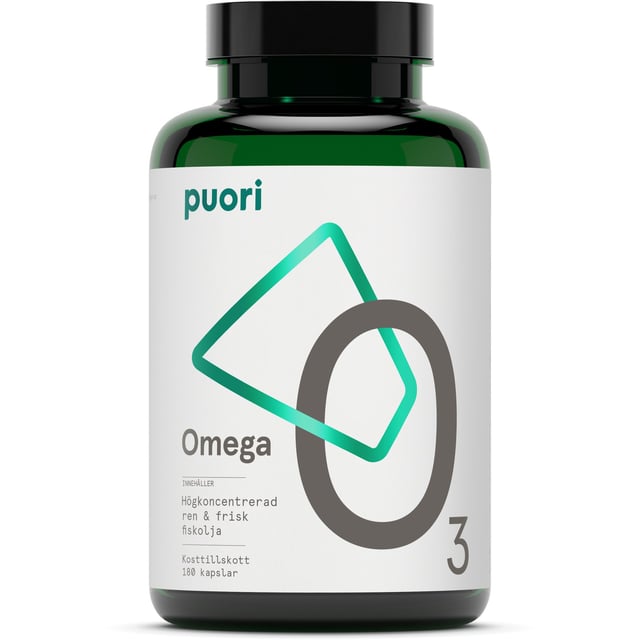 Puori O3 Omega-3 80% 2000 mg 180 kapslar