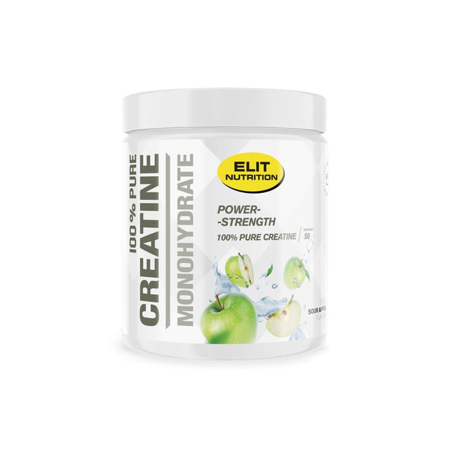 Elit Nutrition 100% Kreatin Monohydrat Sur Äpple 300 g