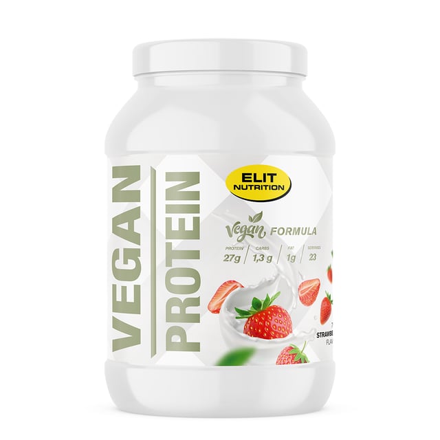Elit Nutrition Vegan Protein Laktosfri Strawberry 750 g