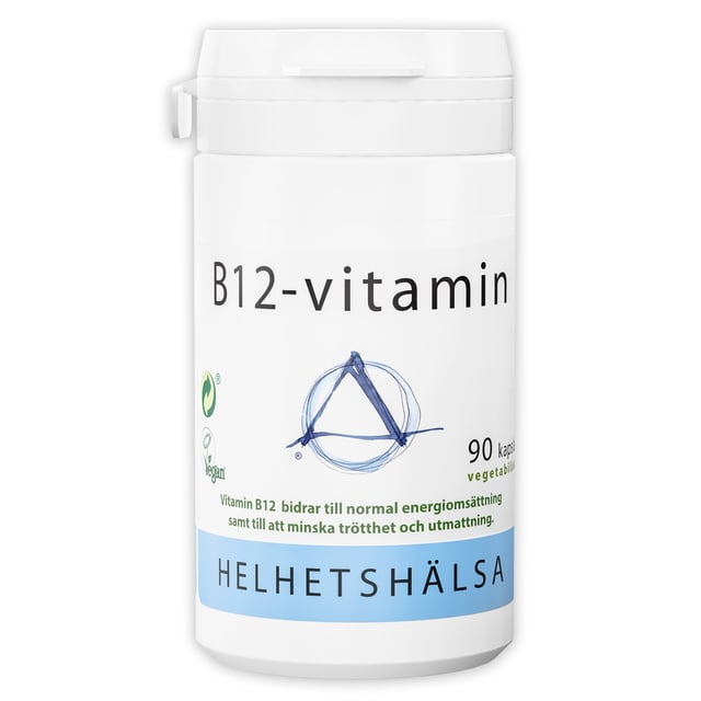 Helhetshälsa B12-vitamin 500µg 90 kapslar