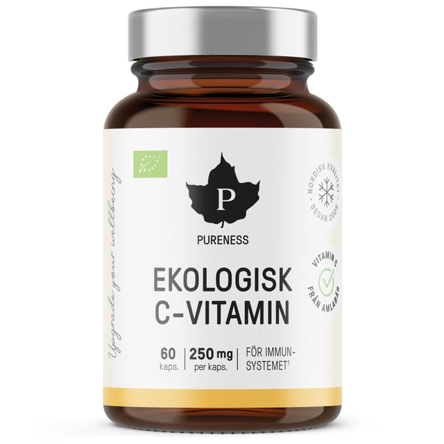 Pureness Ekologisk C-vitamin 60 kapslar