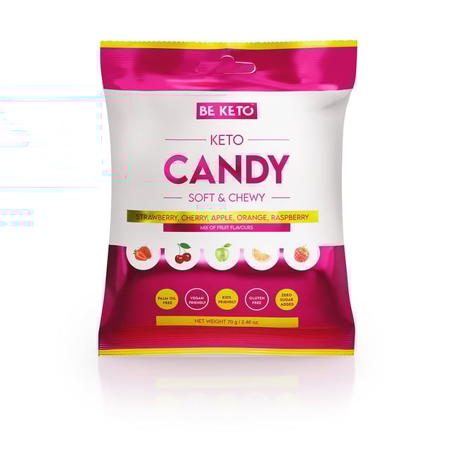 BeKeto Candy Fruit MIX 70 g