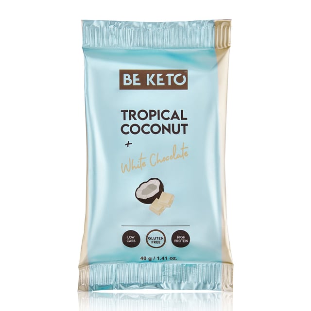 BeKeto Bar Tropical Coconut 40 g