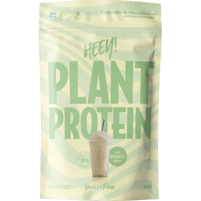 Heey! Veganskt Protein Päron Vanilj 500g