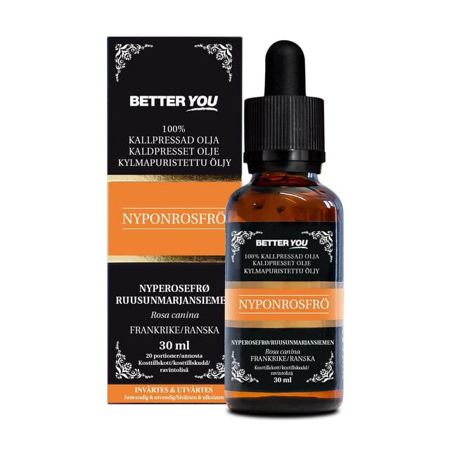 Better You Nyponrosfröolja Kallpressad 30 ml