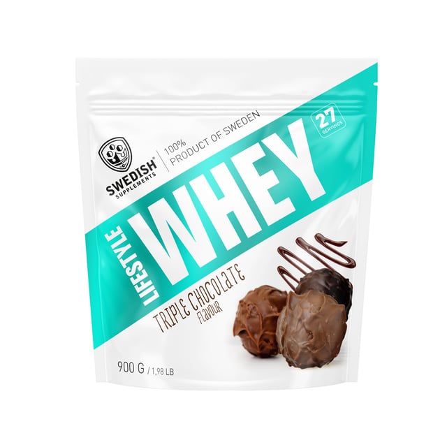 Swedish Supplements Lifestyle Whey Tripple Chocolate 900 g