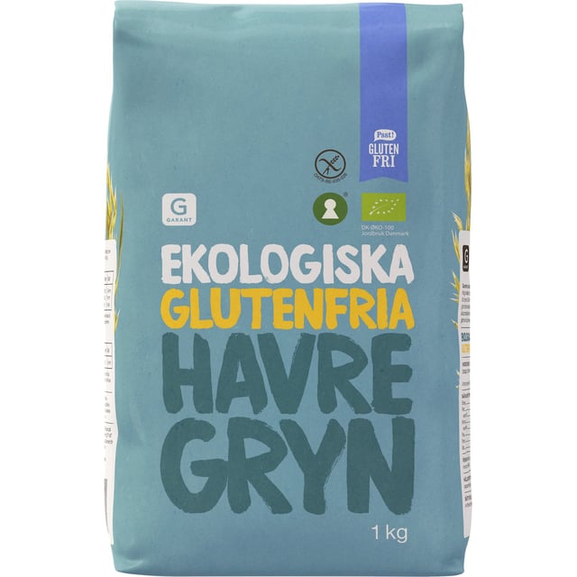 Garant Havregryn Ekologiska & Glutenfria 1 kg