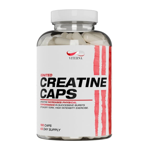 Viterna Ignited Creatine Caps 180 kapslar