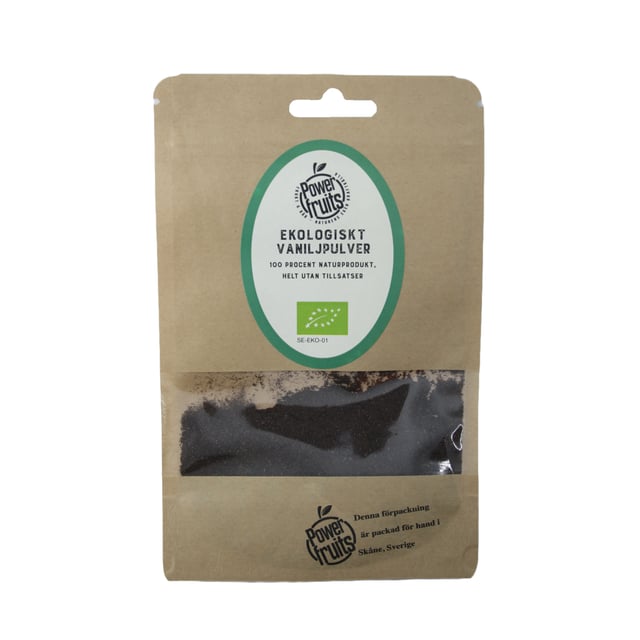 Powerfruits Vaniljpulver 10 g EKO