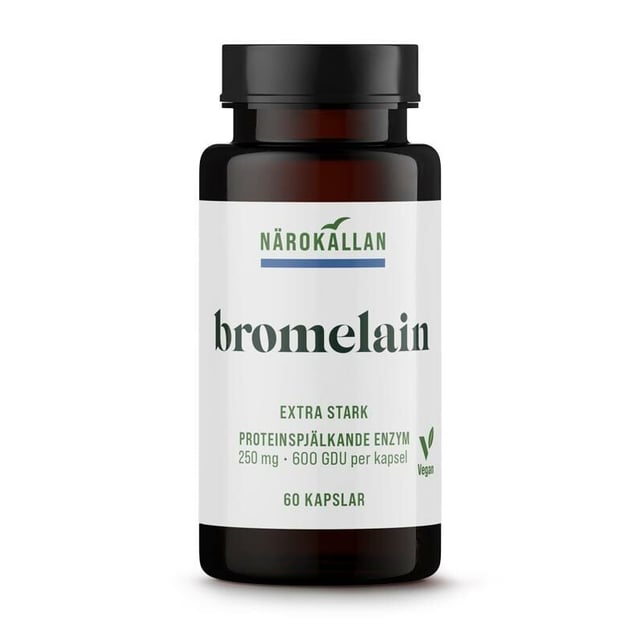 Närokällan Bromelain 600GDU 60 kapslar